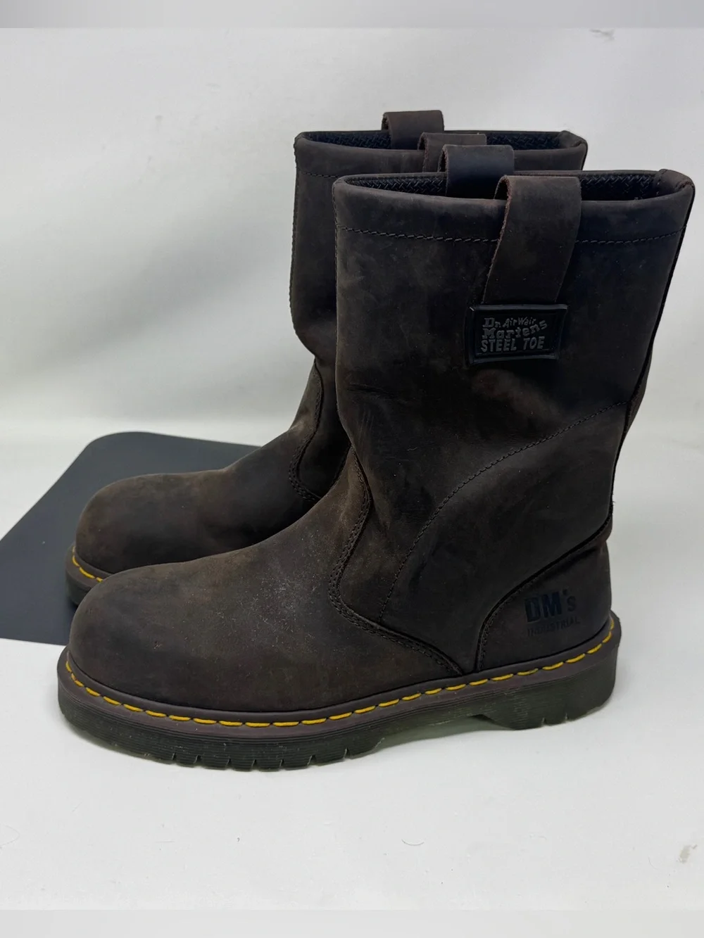 Dr. Martens industrial boots steel toe